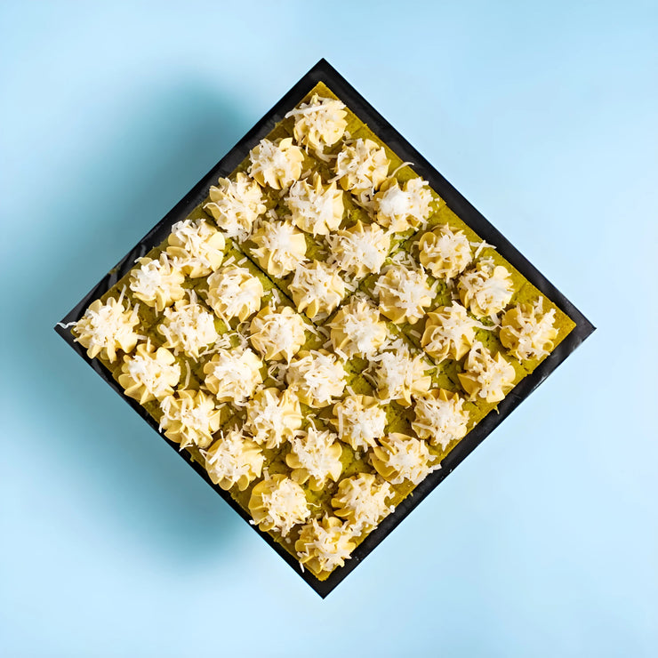 Square Pandan Gula Melaka Cake Bites 9 Inch (1.2kg)