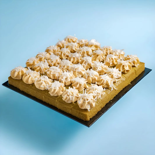 Square Pandan Gula Melaka Cake Bites 9 Inch (1.2kg)