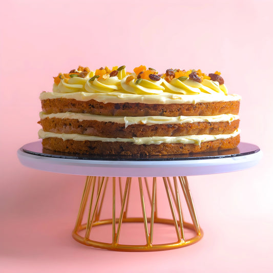 Sourdough Carrot Walnut Cake