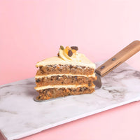 Sourdough Carrot Walnut Cake