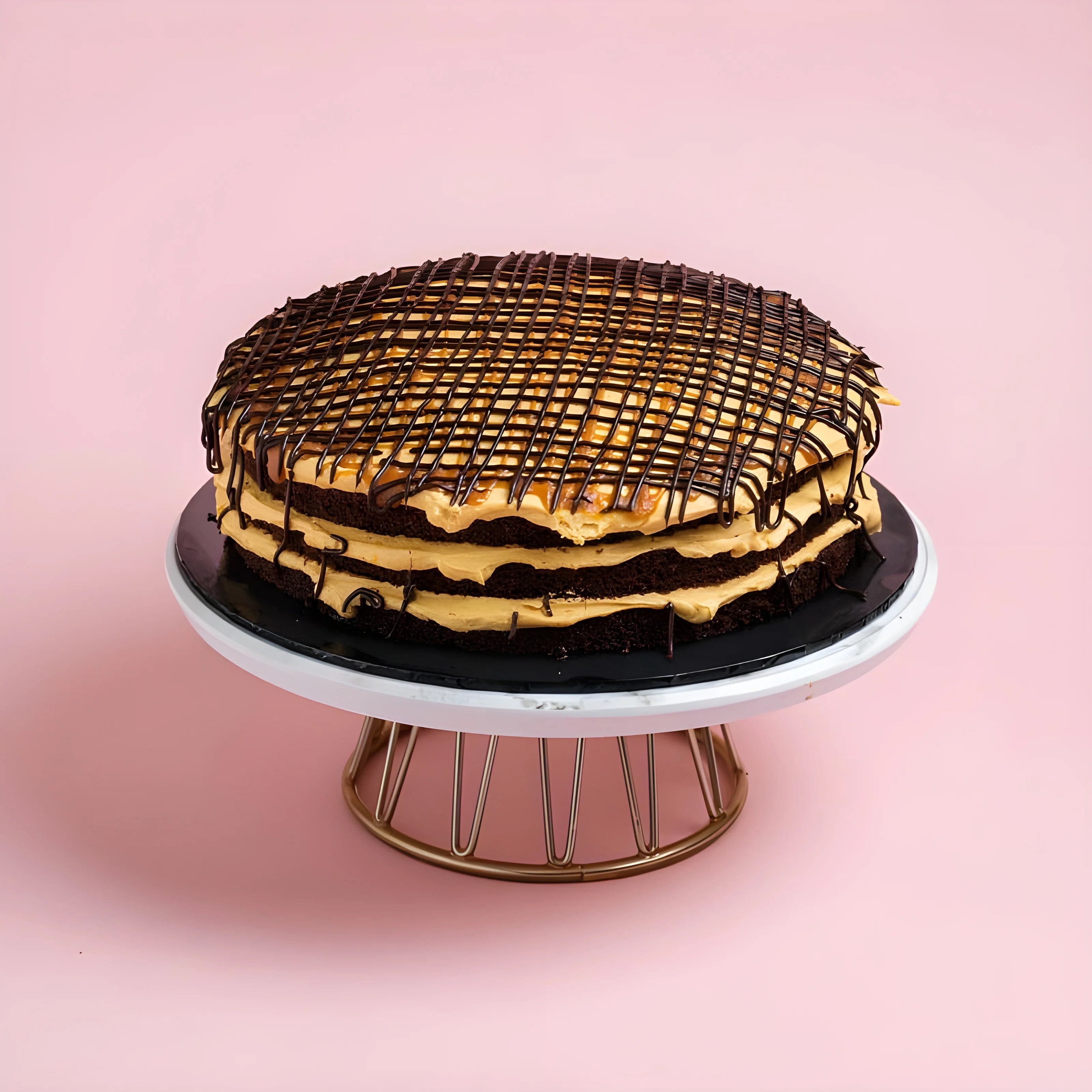 Salted Caramel Chocolate Cake - 9 Inch (2kg)