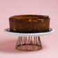 Side View  of Burnt Cheesecake Original Flavour by Elevete Patisserie