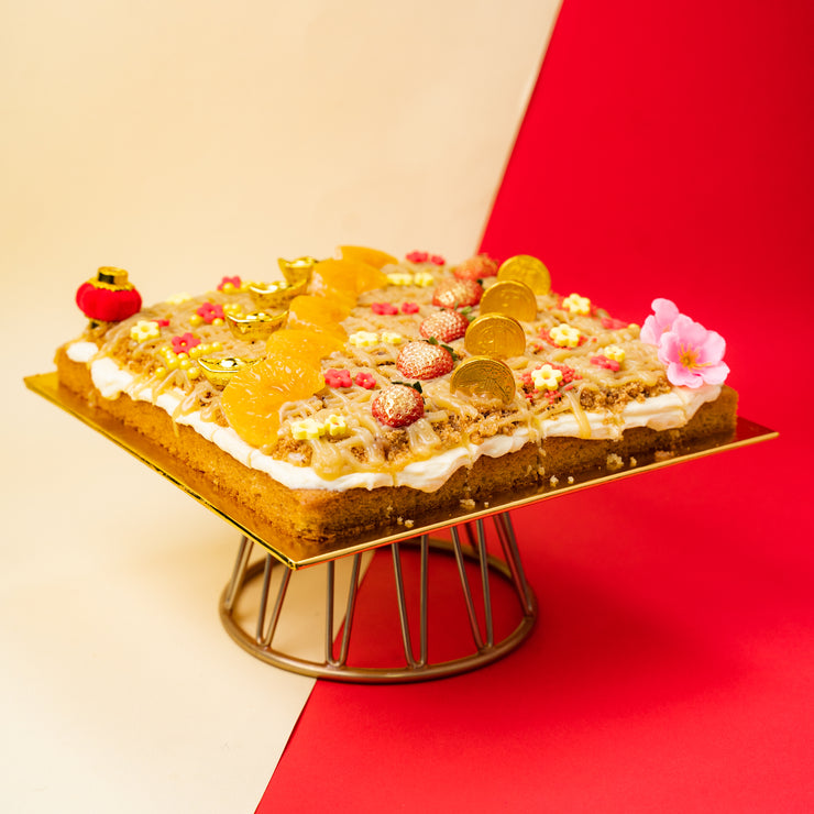 Golden Cake Bites