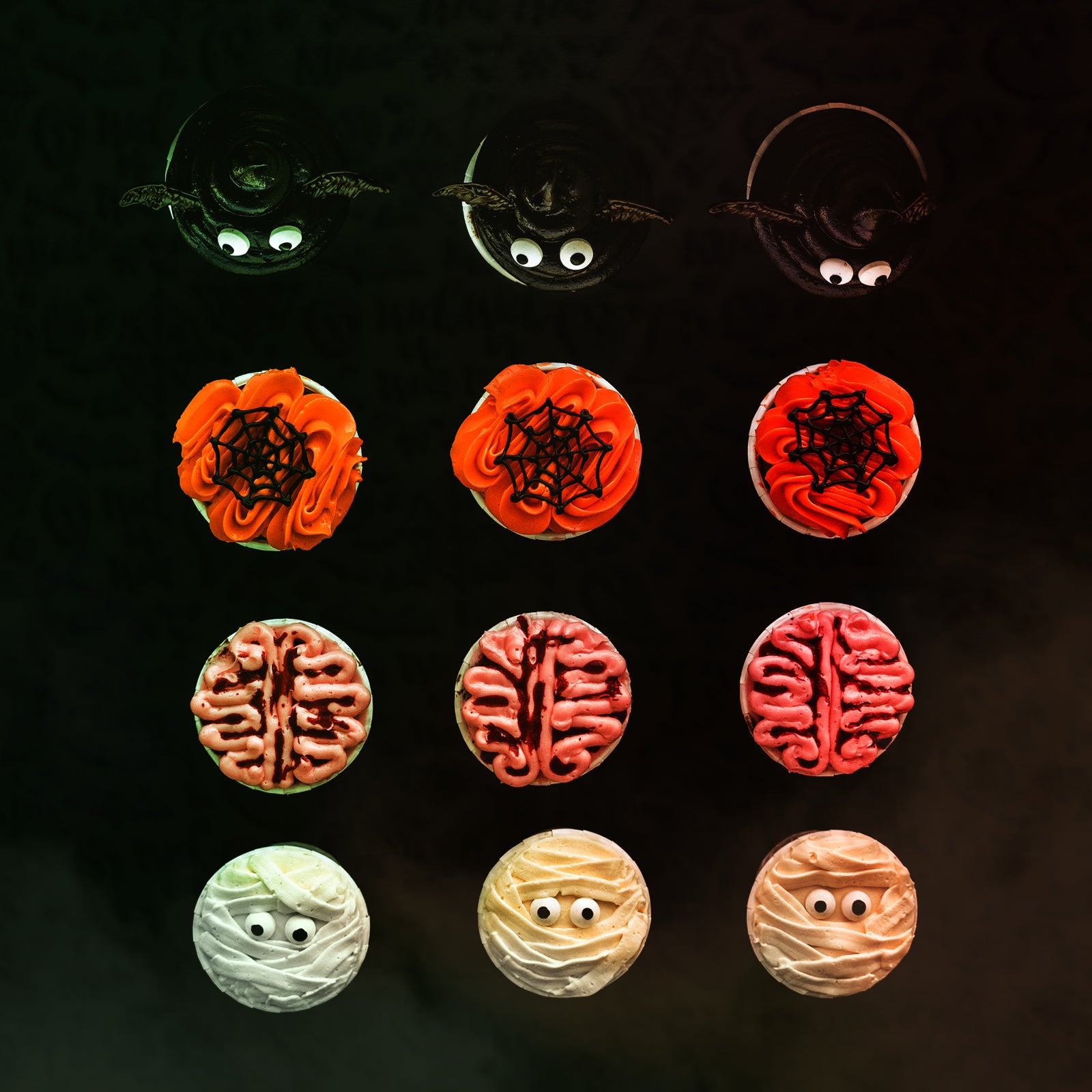 Halloween Haunted Dozen Cupcakes