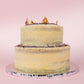Lemon Poppyseed 2-Tier Cake (4kg)