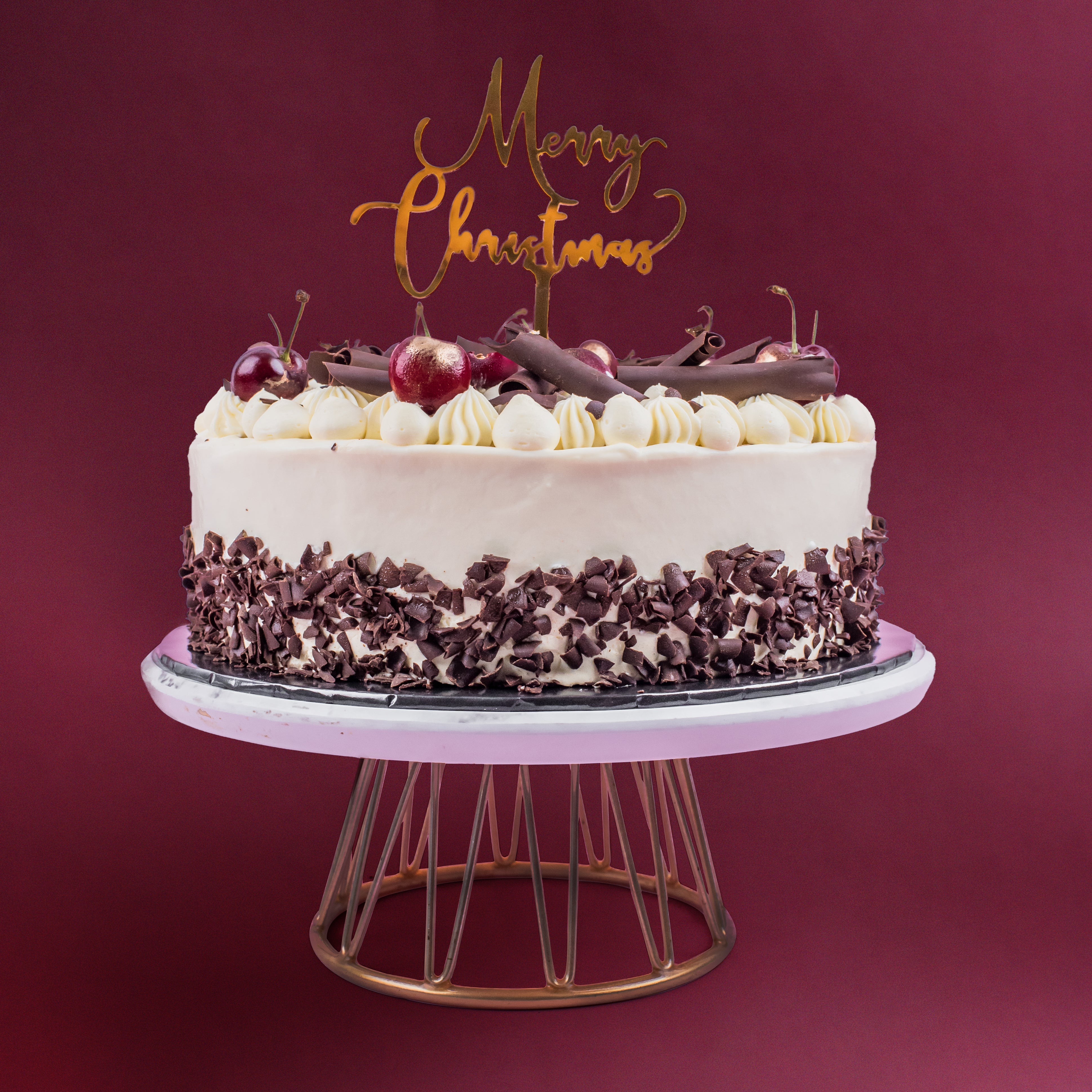 Christmas Blackforest Cake