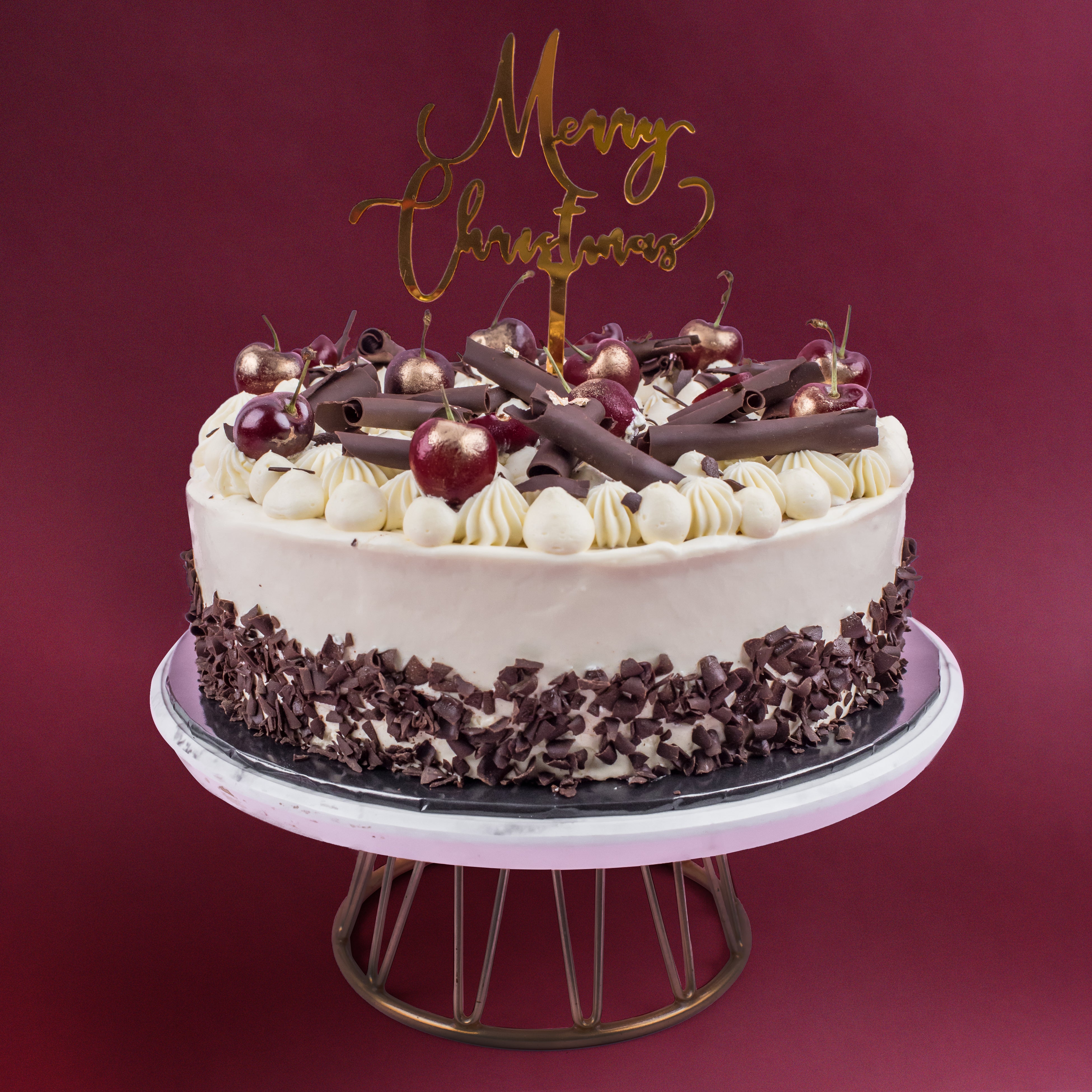 Christmas Blackforest Cake