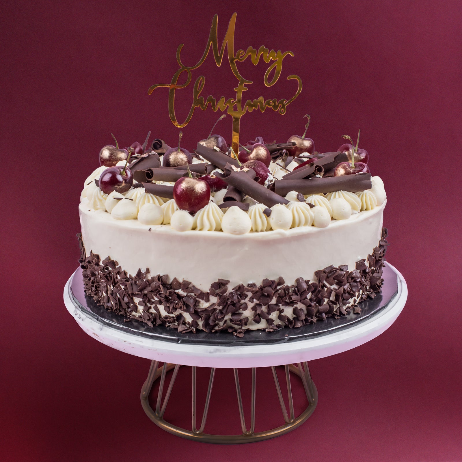 Christmas Blackforest Cake