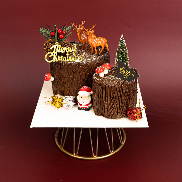 Christmas Log Cake