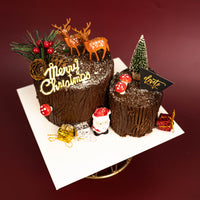 Christmas Log Cake
