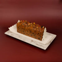 Grandma's Fruit Cake with Biscoff Ganache, Apricot Glaze