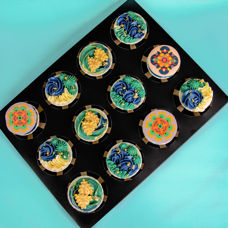 Diwali Cupcakes
