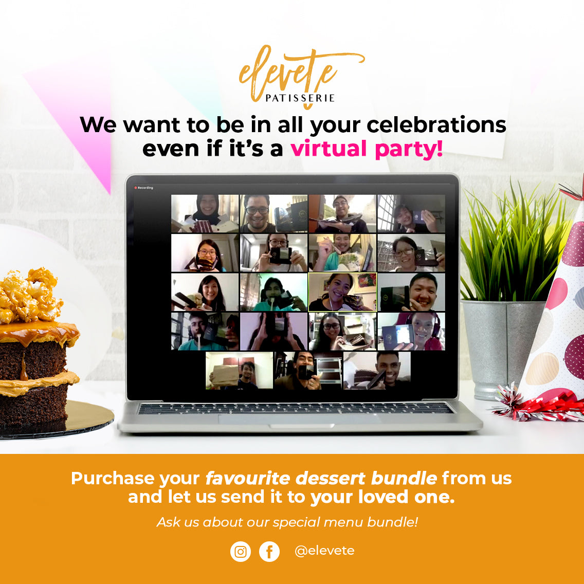 Virtual Celebration Assorted Macarons