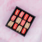 Assorted Macarons - Box of 12 Pink Blossom