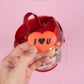 Jar of Hearts with Fresh Flowers Bundle