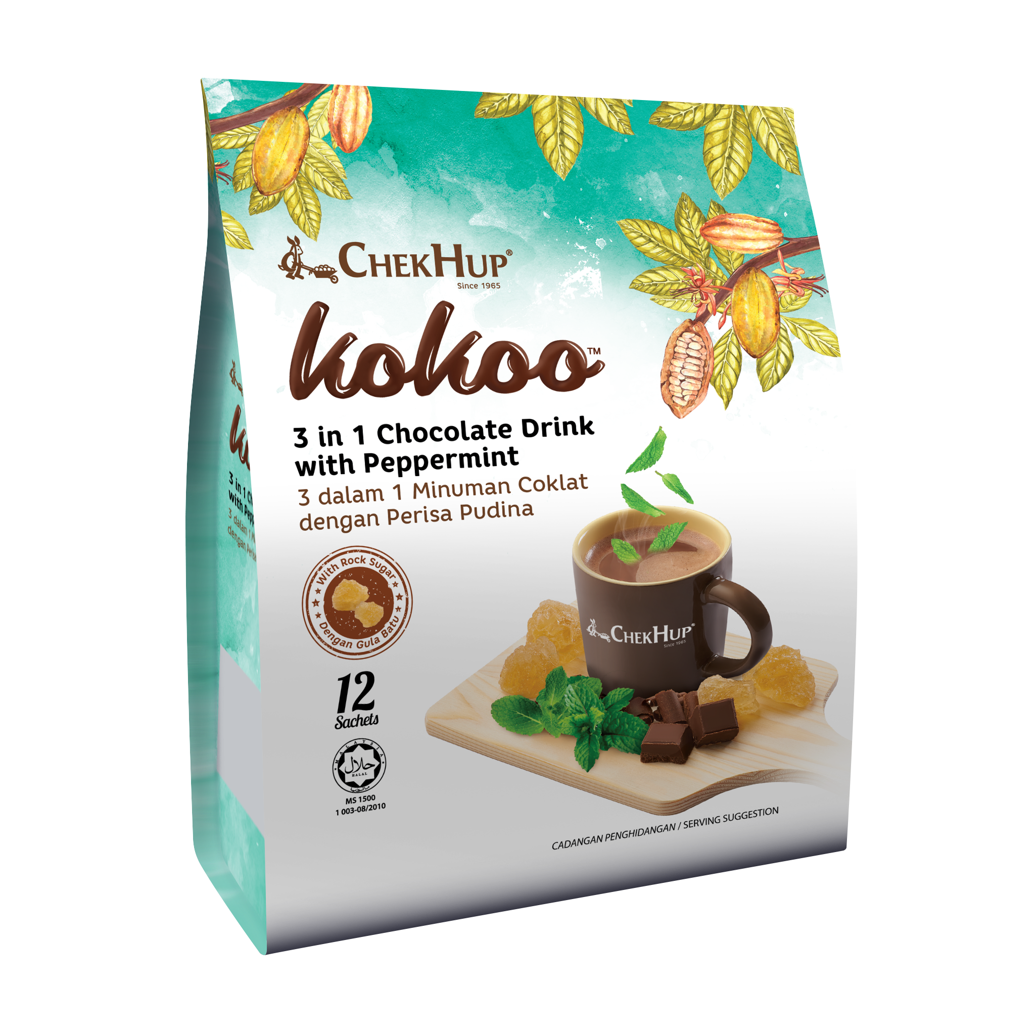[Free Gift] Chek Hup Kokoo Chocolate Drink with Peppermint