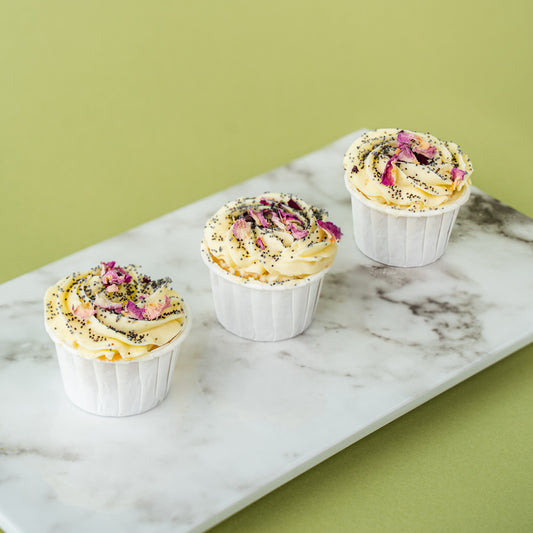 Lemon Poppyseed Cupcakes