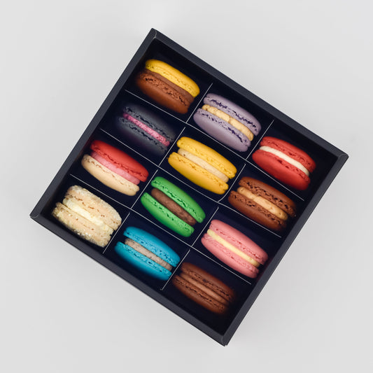 [Limited Menu] Box of 12 Assorted Macarons