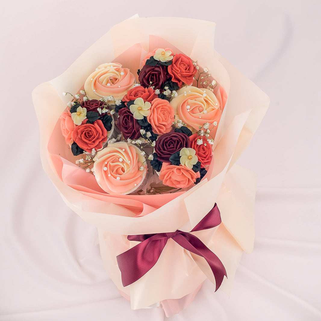 Lady Elegant Cupcake Bouquet