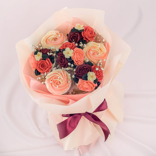 Lady Elegant Cupcake Bouquet