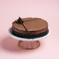 30 degrees angle View of Nutella Fudge Cake by Elevete Patisserie