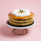 30 deg Angle View of The Locale Pandan Gula Melaka Cake by Elevete Patisserie