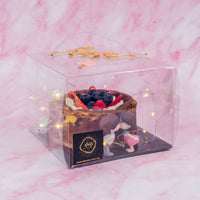 Baby Burnt Cheesecake & Berries