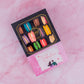 Box of 12 Assorted Macarons Valentine's Bundle