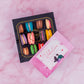 Box of 12 Assorted Macarons Valentine's Bundle