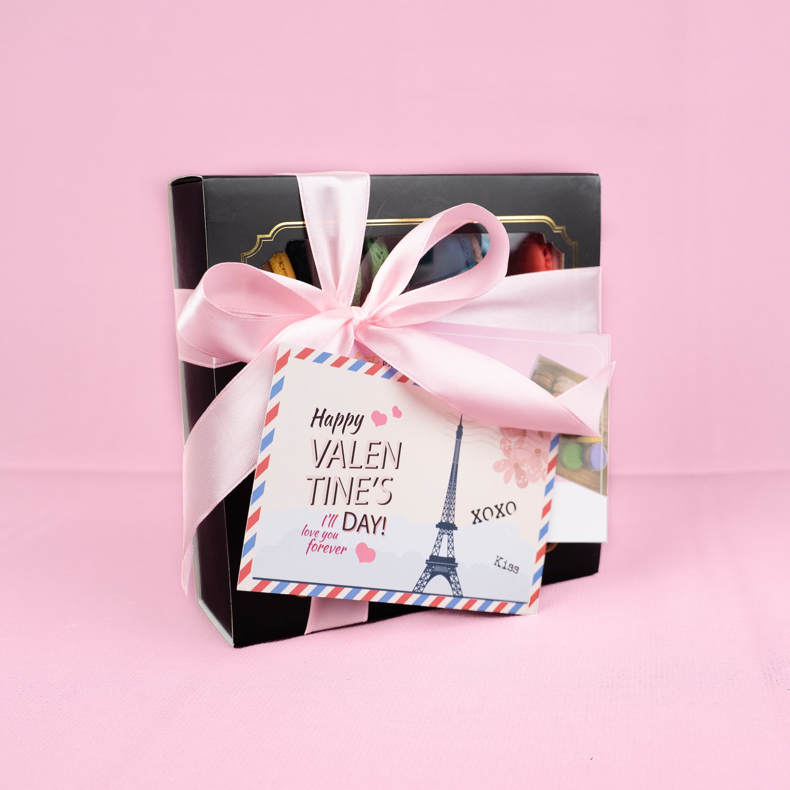 Valentine's Day Macaron Gift Box