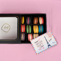 Valentine's Day Macaron Gift Box