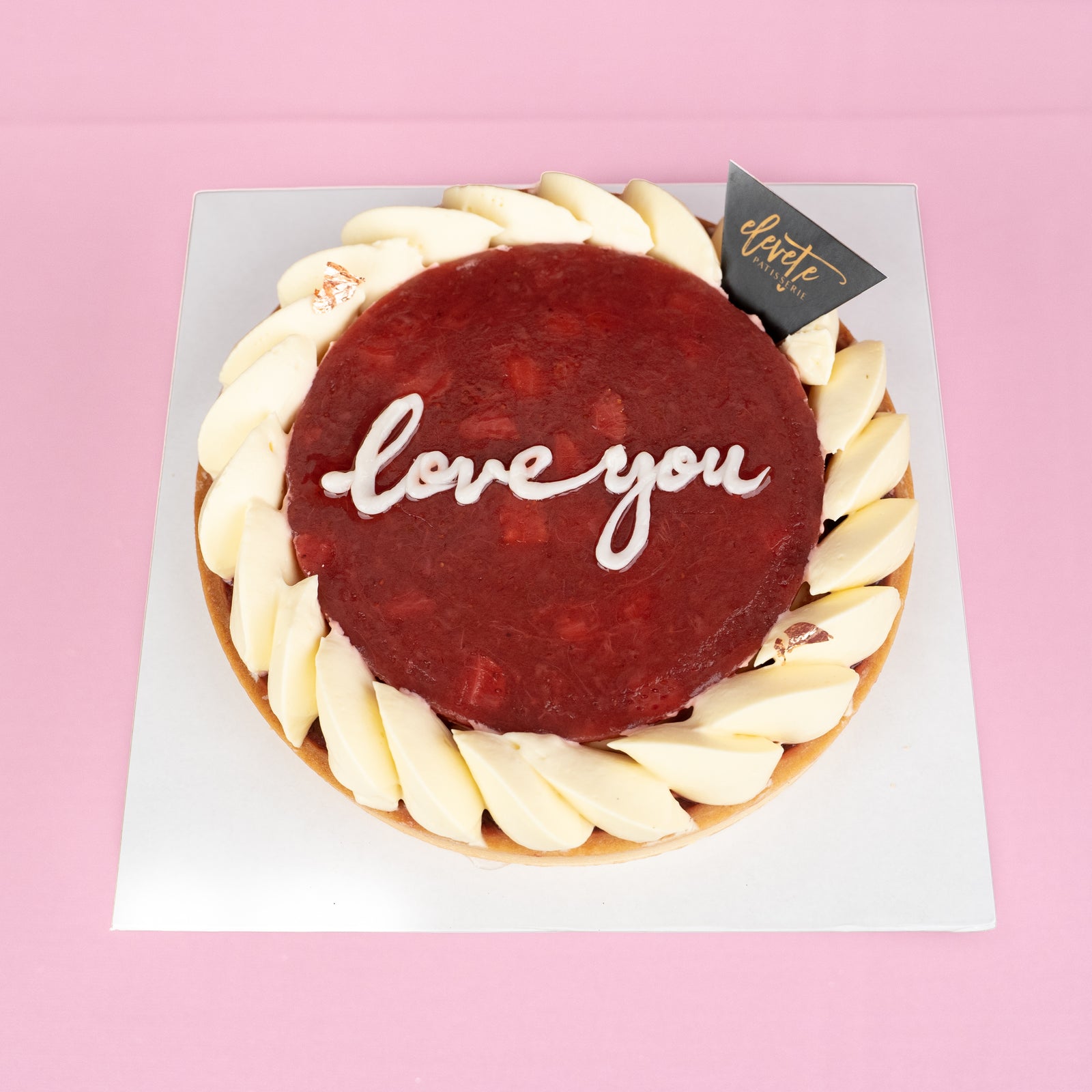 Valentine's Strawberry Tart