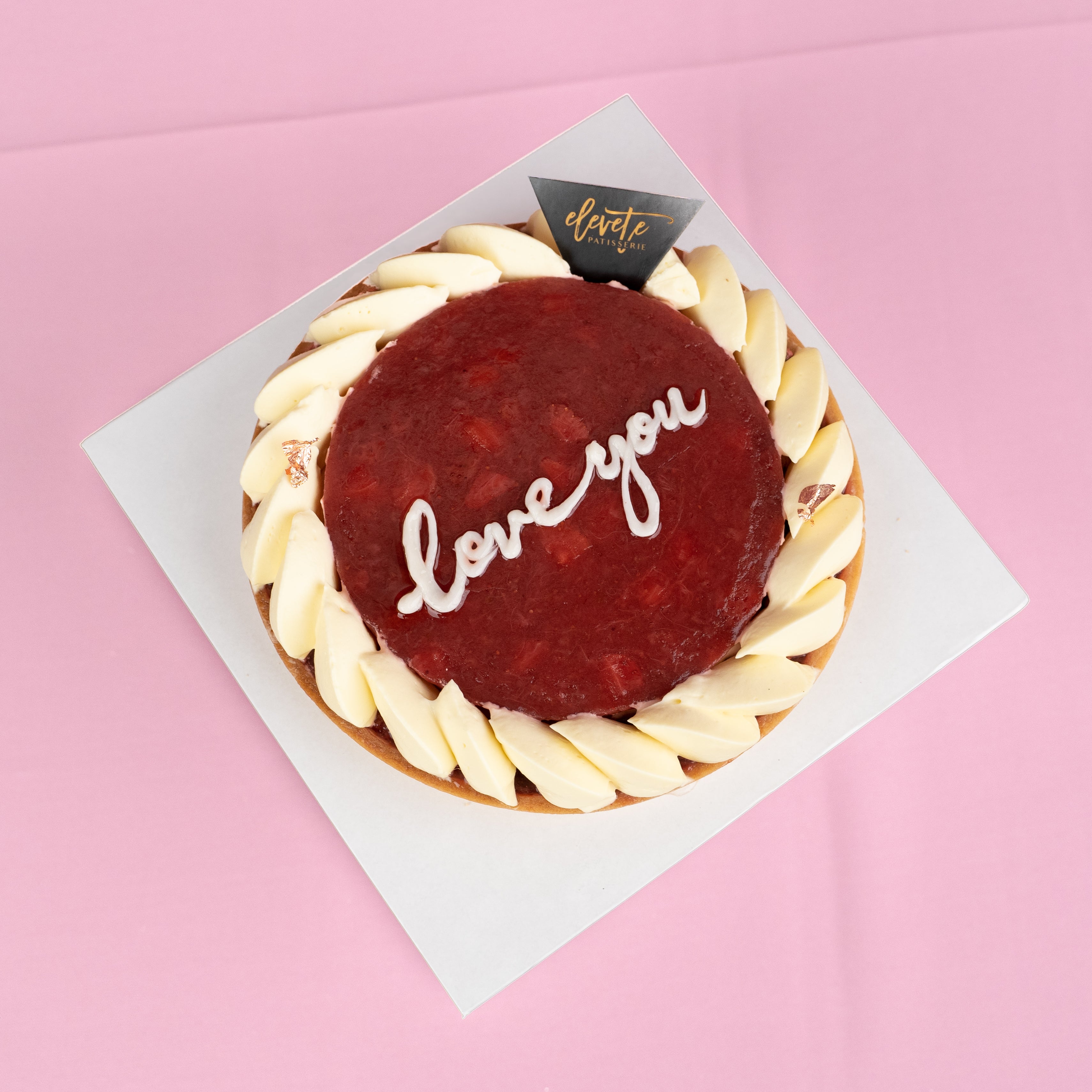 Valentine's Strawberry Tart