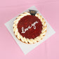Valentine's Strawberry Tart
