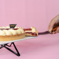 Valentine's Strawberry Tart & Fresh Flowers Bundle